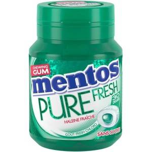 6 Boîtes Mentos Pure Fresh Chlorophylle | Milleproduits.com : vos bonbons et chocolats préférés à prix grossiste !