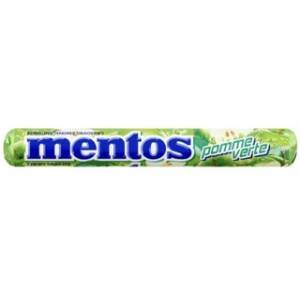40 Etuis Mentos Pomme | Milleproduits.com : bonbons, chocolats, snacks en ligne à prix grossiste