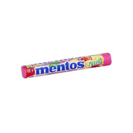 Mentos fruits - boîte de 40 rouleaux