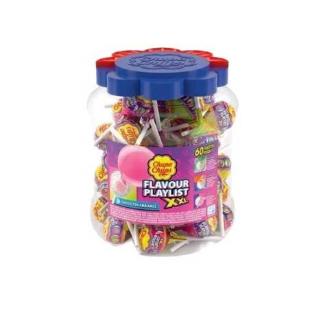 60 Sucettes Chupa Chups XXL Trio| Milleproduits.com : bonbons, chocolats, snacks en ligne à prix grossiste 60 Sucettes Chupa Chups XXL Trio| Milleproduits.com : bonbons, chocolats, snacks en ligne à prix grossiste
