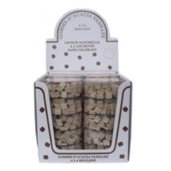 16 Boîtes Gomme d'Acacia Vanillée à la Réglisse | Milleproduits.com : bonbons, chocolats, snacks en ligne à prix grossiste