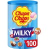 100 Sucettes Chupa Chups Au Lait | Milleproduits.com : vos bonbons et chocolats préférés à prix grossiste !