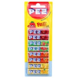 12 Blister Recharges Bonbons Pez | Milleproduits.com : bonbons, chocolats, snacks à prix grossiste