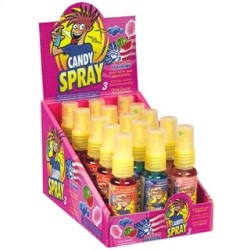 15 Candy Spray Rouge | Milleproduits.com : bonbons, chocolats, snacks en ligne à prix grossiste