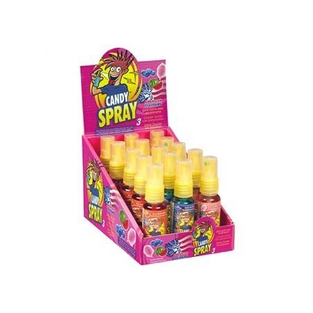 15 Candy Spray Rouge | Milleproduits.com : bonbons, chocolats, snacks en ligne à prix grossiste