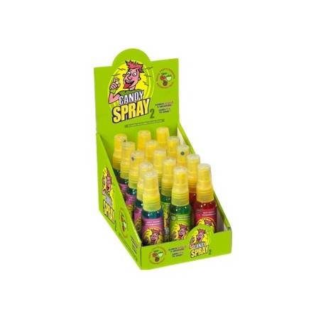 15 Candy Spray Vert | Milleproduits.com : bonbons, chocolats, snacks en ligne à prix grossiste