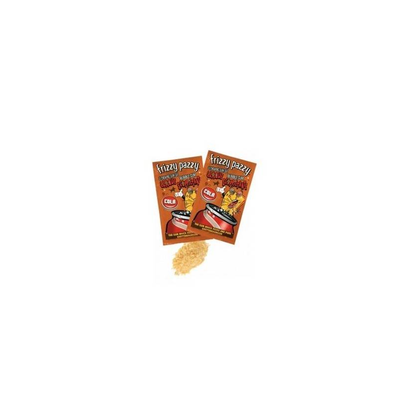 50 Sachets Frizzy Pazzy Cola | Milleproduits.com : bonbons, chocolats, snacks en ligne à prix grossiste