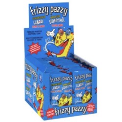 50 Sachets Frizzy Pazzy Framboise | Milleproduits.com : bonbons, chocolats, snacks en ligne à prix grossiste