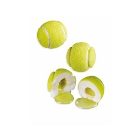 Chewing gum, jaune, citron, balle, tennis, bonbons, Fini