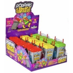 12 Sucettes Popping Garbage