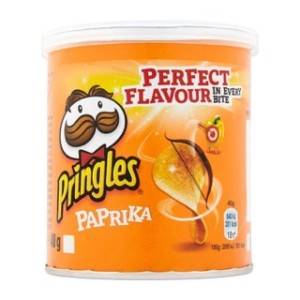 12 Pringles Classic Paprika 40g | Milleproduits.com : vos bonbons et chocolats préférés à prix grossiste