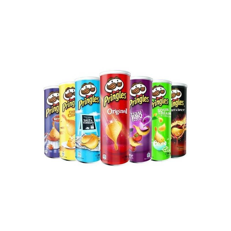 19 Pringles Hot & Spicy 175g | Milleproduits.com : vos bonbons et chocolats préférés à prix grossiste