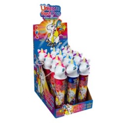 12 Sucettes Unicorn Flash Pop