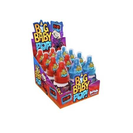 12 Sucettes Big Baby Pop Duo | Milleproduits.com : bonbons, chocolats, snacks en ligne à prix grossiste