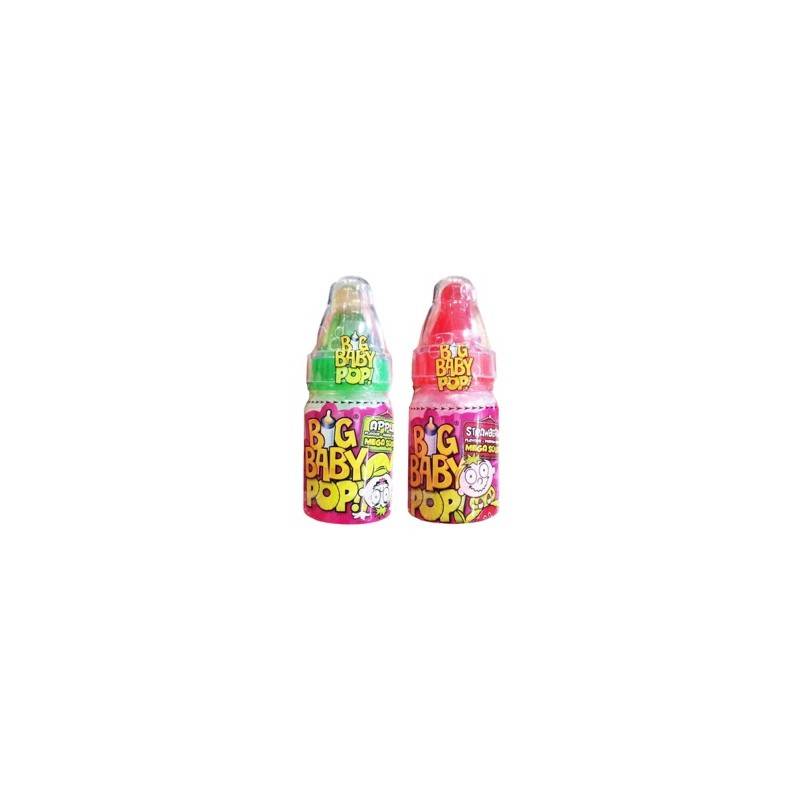 12 Sucettes Big Baby Pop Mega Sour | Milleproduits.com : bonbons, chocolats, snacks en ligne à prix grossiste