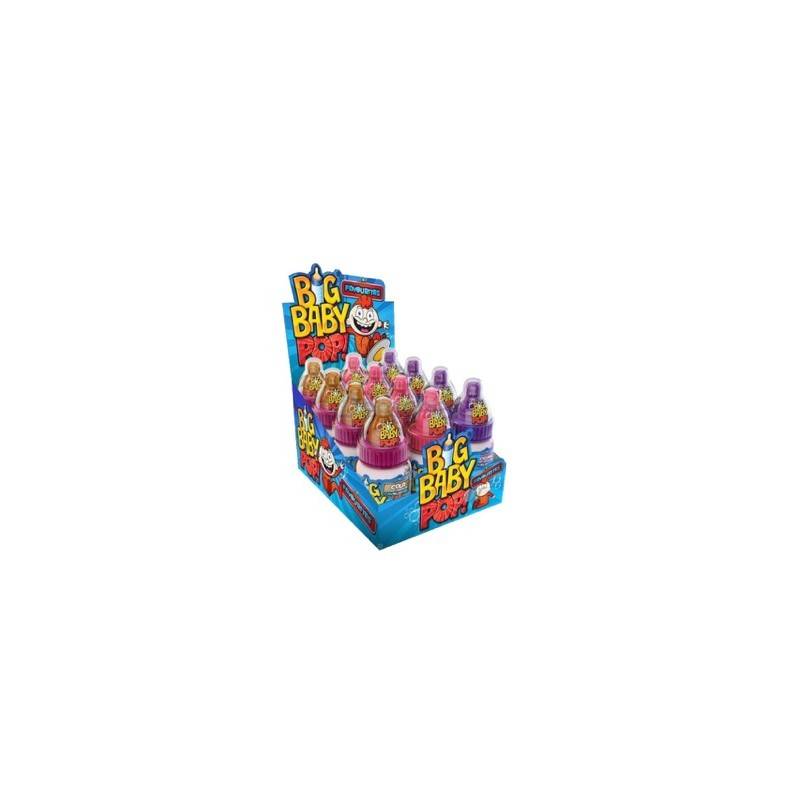 12 Sucettes Big Baby Pop Favourites | Milleproduits.com : bonbons, chocolats, snacks en ligne à prix grossiste