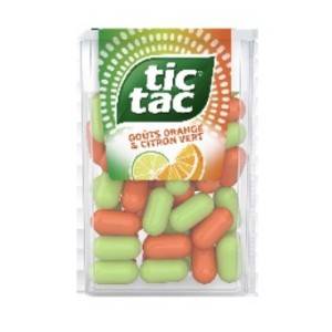 24 Etuis Tic Tac citron vert orange | Tic Tac | Milleproduits.com