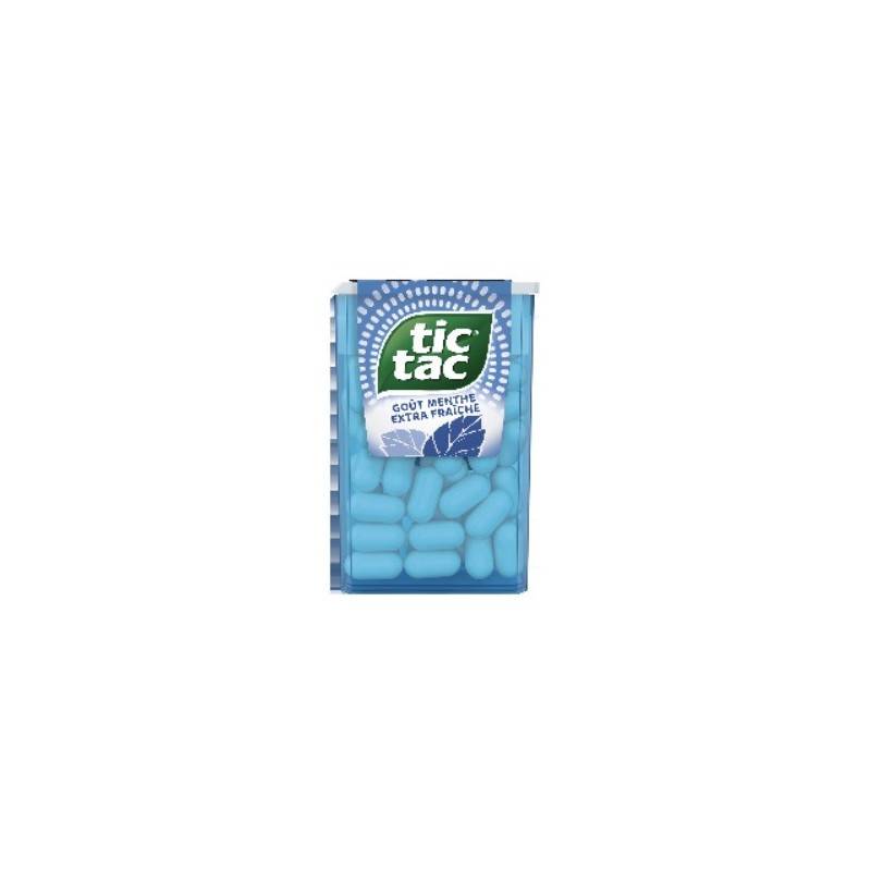 24 Etuis Tic Tac Menthe Extra Fraiche | Tic Tac | Milleproduits.com