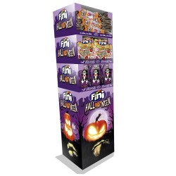 Présentoir Bonbons Fini Halloween | Milleproduits.com : bonbons, chocolats, snacks en ligne à prix grossiste
