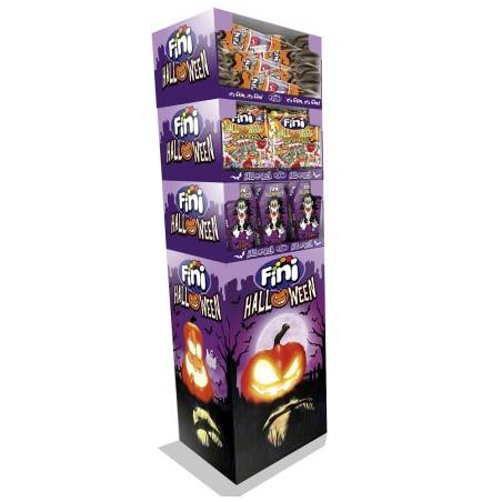 Présentoir Bonbons Fini Halloween | Milleproduits.com : bonbons, chocolats, snacks en ligne à prix grossiste