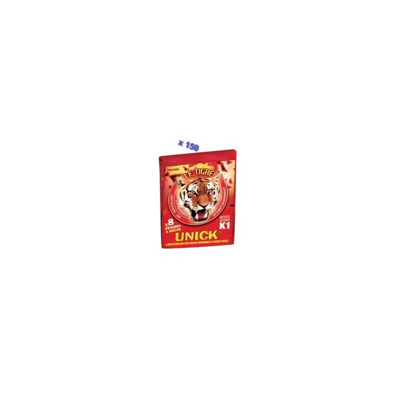 150 Paquets Pétard le Tigre Unick (F2) | Milleproduits.com : bonbons, chocolats, snacks en ligne à prix grossiste