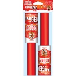 2 Fumigènes à Main Rouge le...