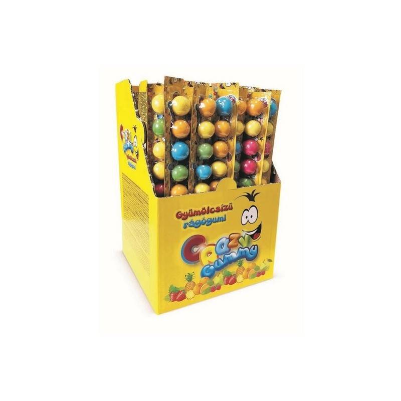 60 Blisters Gomme à mâcher Super 10 Crazy Gummy | Milleproduits.com : bonbons, chocolats, snacks en ligne à prix grossiste