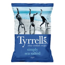 18 Tyrrells Sel de Mer 40G | Milleproduits.com : bonbons, chocolats, snacks en ligne à prix grossiste