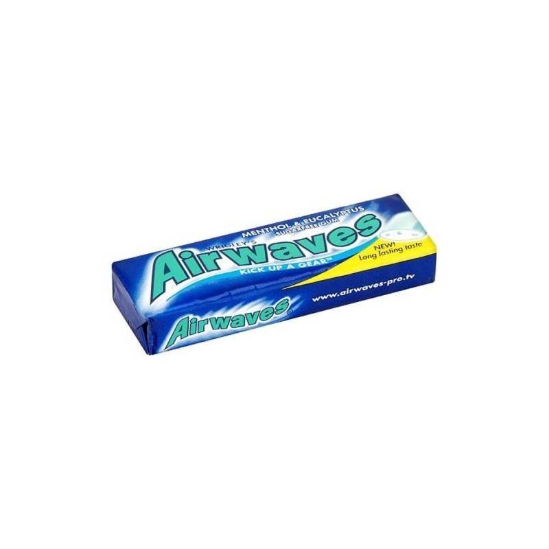 Airwaves Chewing Gum Menthol & Eucalyptus 30 Etuis de 10 Dragées