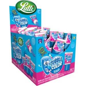 36 Tubes Tubble Gum Framboise | Milleproduits.com : bonbons, chocolats, snacks en ligne à prix grossiste