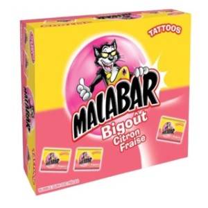 200 Malabar Bigoût Citron Fraise | Milleproduits.com : bonbons, chewing-gums, chocolats à prix grossiste