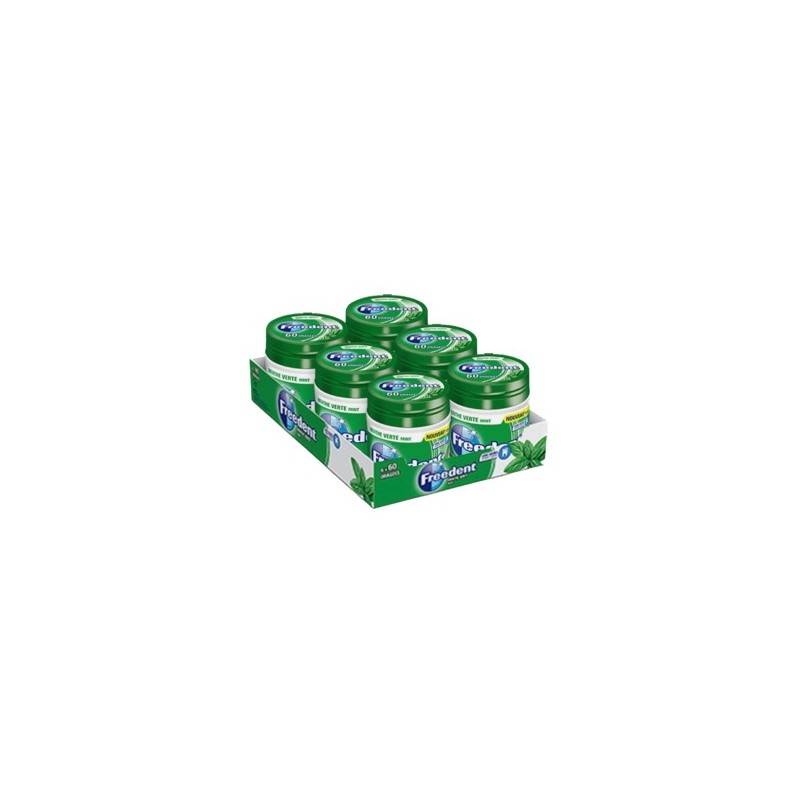 6 Boîtes Freedent White Menthe Verte | Milleproduits.com : vos bonbons et chewing-gums préférés à prix grossiste