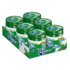 6 Boîtes Freedent White Menthe Verte | Milleproduits.com : vos bonbons et chewing-gums préférés à prix grossiste