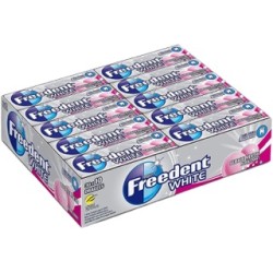 30 Etuis Freedent White Chewing Gum Bubble Menthe Sans Sucres | Milleproduits.com : vos bonbons et chewing-gum à prix grossiste
