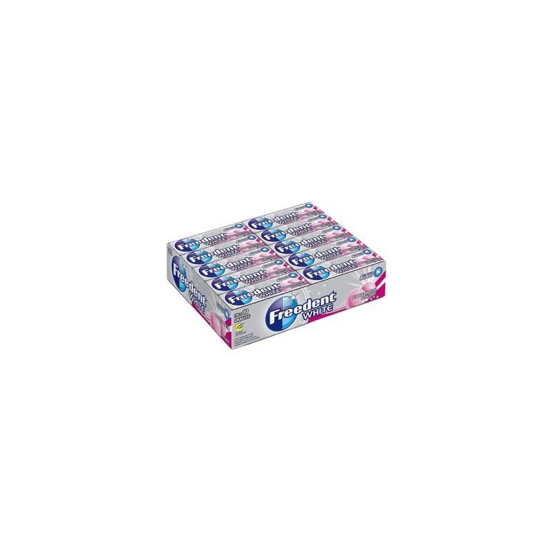 30 Etuis Freedent White Chewing Gum Bubble Menthe Sans Sucres | Milleproduits.com : vos bonbons et chewing-gum à prix grossiste