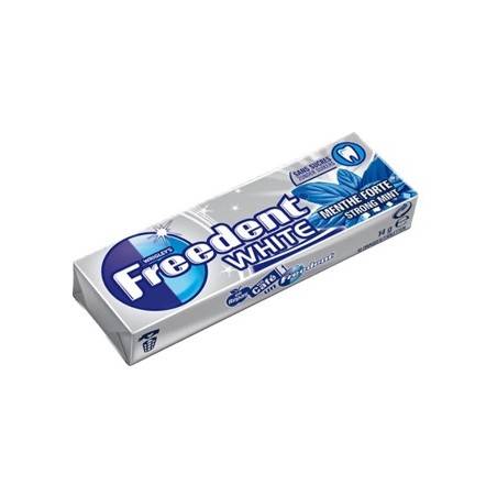 Freedent White Menthe forte, 30 étuis de 14 gr