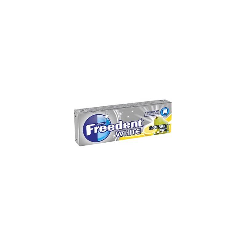 30 Etuis Freedent White Chewing Gum Gout Fruit | Milleproduits.com : vos bonbons et chocolats préférés à prix grossiste