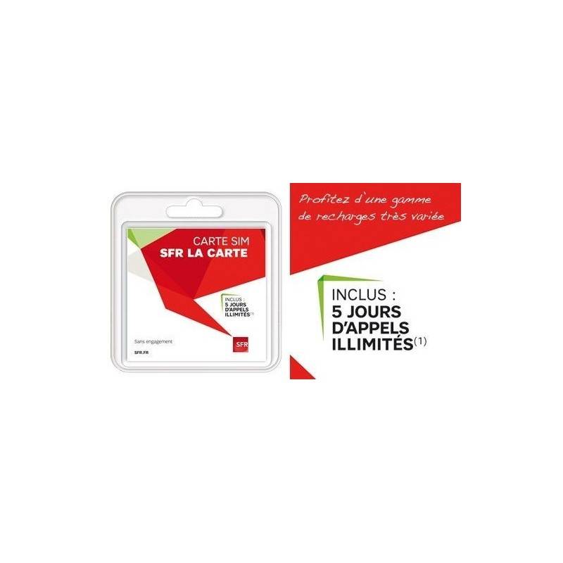 Carte Sim SFR Carte Sim SFR