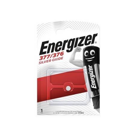 Pile bouton 377/376 Energizer (x10)