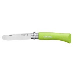 6 Couteau Opinel N°7 Bout Rond Pomme Inox
