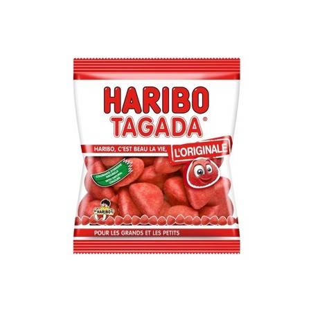 30 Sachets Bonbons Haribo Peaches 120 Grammes - Sachets 90/100/120g -  Milleproduits