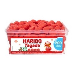 210 Bonbons Haribo Maxi Tagada Fraise | Milleproduits.com