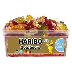 210 Bonbons Haribo Goldbears