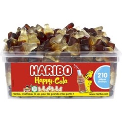 210 Bonbons Haribo Happy Cola | Milleproduits.com