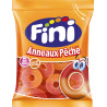 12 Sachets Fini Anneaux Pêches Halal 90g | Milleproduits.com : bonbons, chocolats, snacks en ligne à prix grossiste