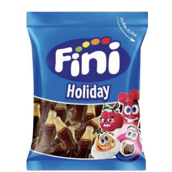 12 Sachets Fini Bouteilles Cola Lisses Halal 90g | Milleproduits.com : vos bonbons et chocolats préférés à prix grossiste !