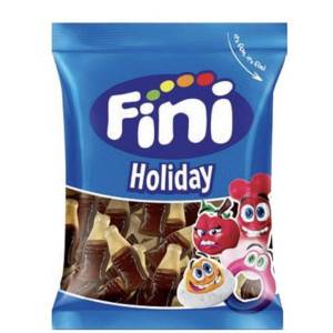 12 Sachets Fini Bouteilles Cola Lisses Halal 90g | Milleproduits.com : vos bonbons et chocolats préférés à prix grossiste !