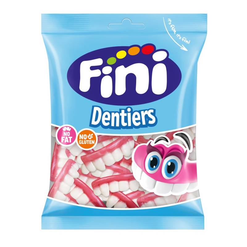 12 Sachets Fini Dentiers Halal 90g | Milleproduits.com : vos bonbons et chocolats préférés à prix grossiste ! 12 Sachets Fini Dentiers Halal 90g | Milleproduits.com : vos bonbons et chocolats préférés à prix grossiste !