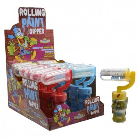 12 Sucettes Rolling Paint Dipper | Milleproduits.com : bonbons, chocolats, snacks en ligne à prix grossiste 12 Sucettes Rolling Paint Dipper | Milleproduits.com : bonbons, chocolats, snacks en ligne à prix grossiste