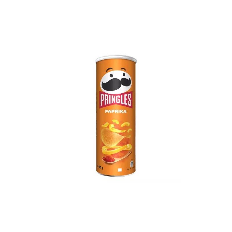 19 Pringles Paprika  175G | Milleproduits.com : vos bonbons et chocolats préférés à prix grossiste